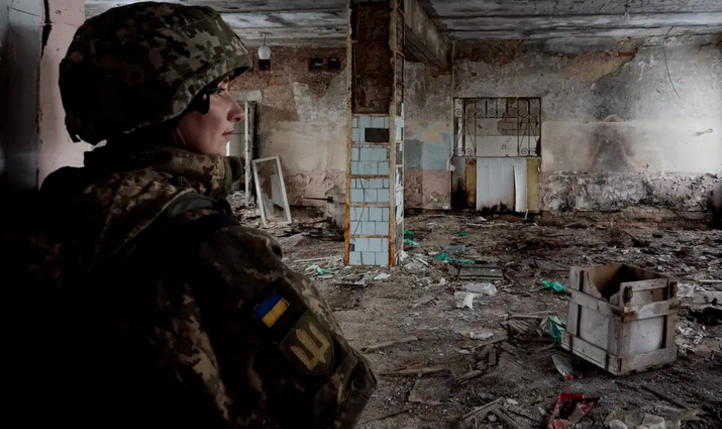 战争，乌克兰下的照片