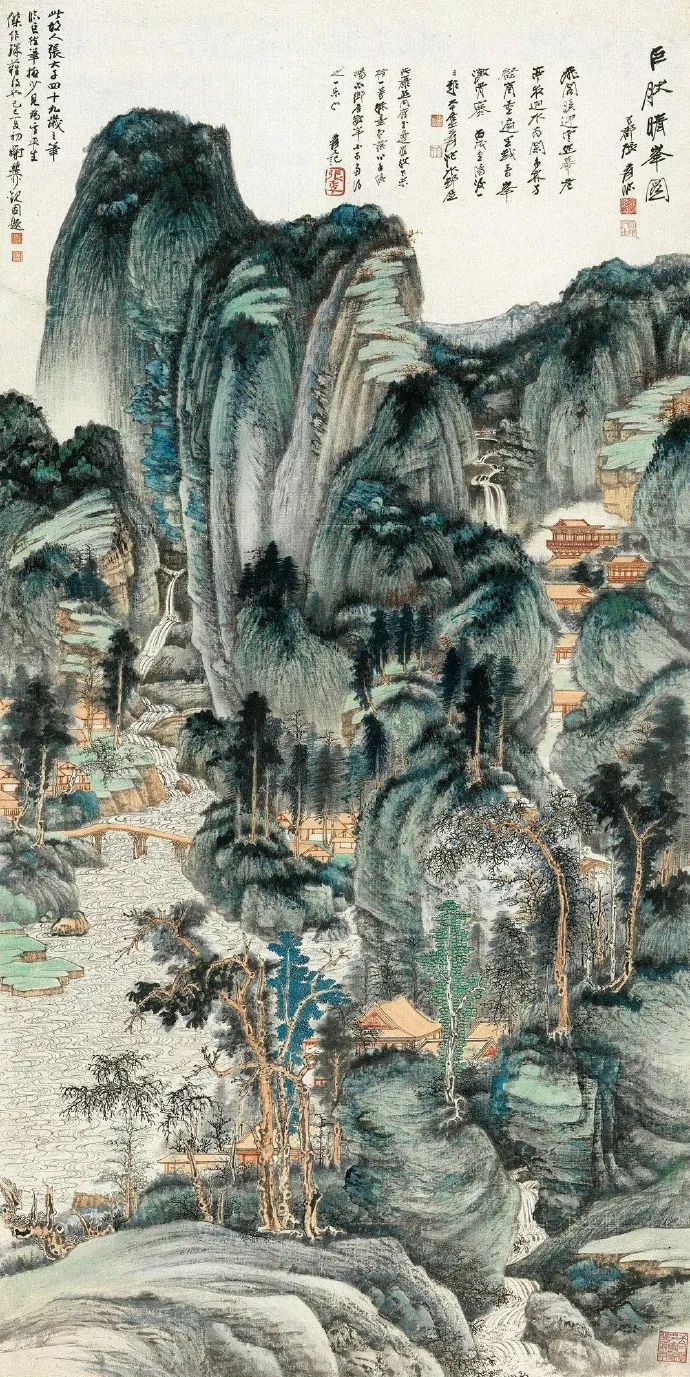 张大千其人。