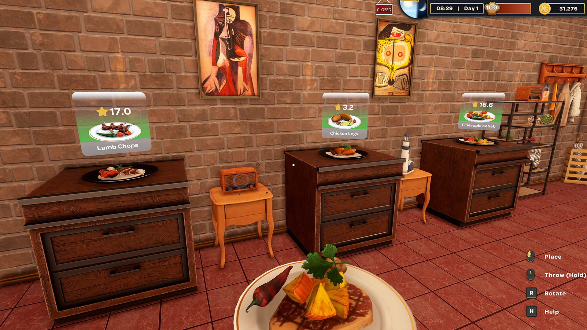 《烤肉串模拟器》Steam抢先体验：PG美食美刻中的好评餐厅管理新体验