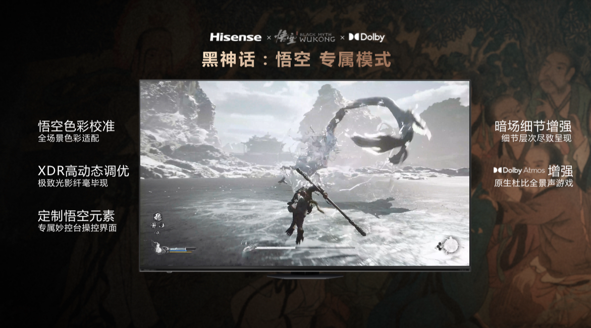 《PG模拟器神话:电子悟空游戏》与海信电视E8N系列合体啦!